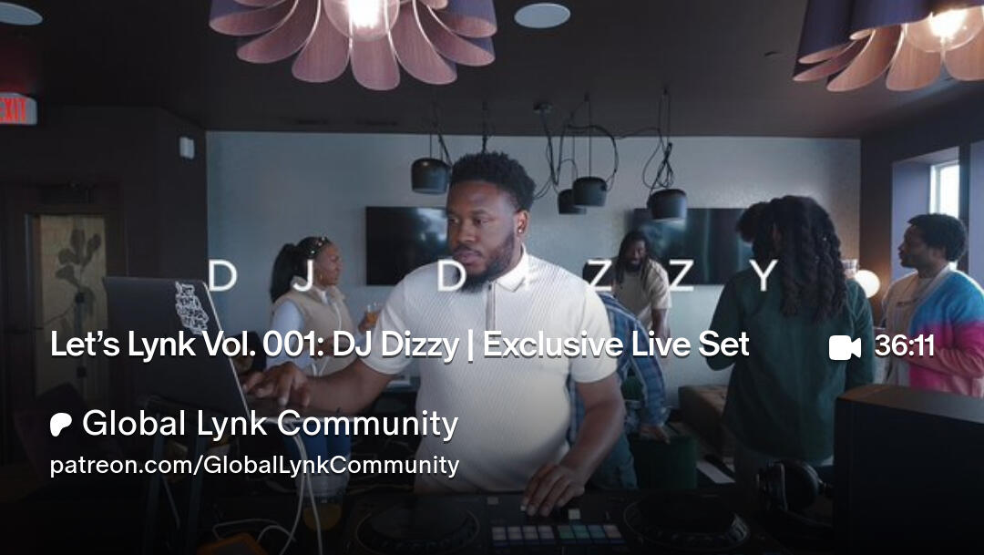Let’s Lynk Vol. 001: DJ Dizzy | Exclusive Live Set
